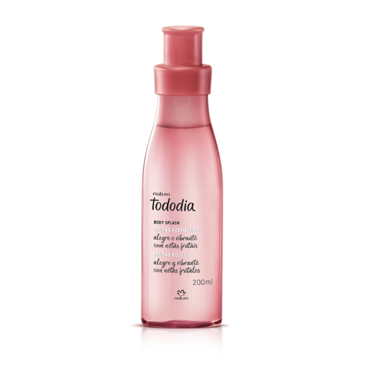 Natura Tododia Body Splash Frutos Rojos Frutal Red Berries Fresh Fragance  Vegan Body Splash, 200 ml /  fl oz - Pampa Direct