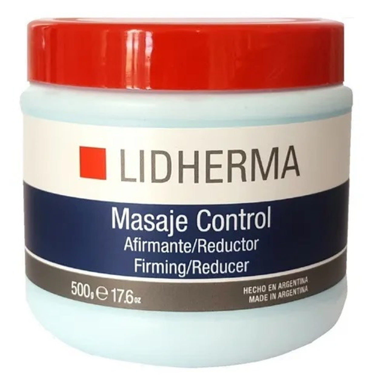 Lidherma Crema Control Celulitis Body Cream For Cellulite Massage Adipose,  500 g / 17.6 oz