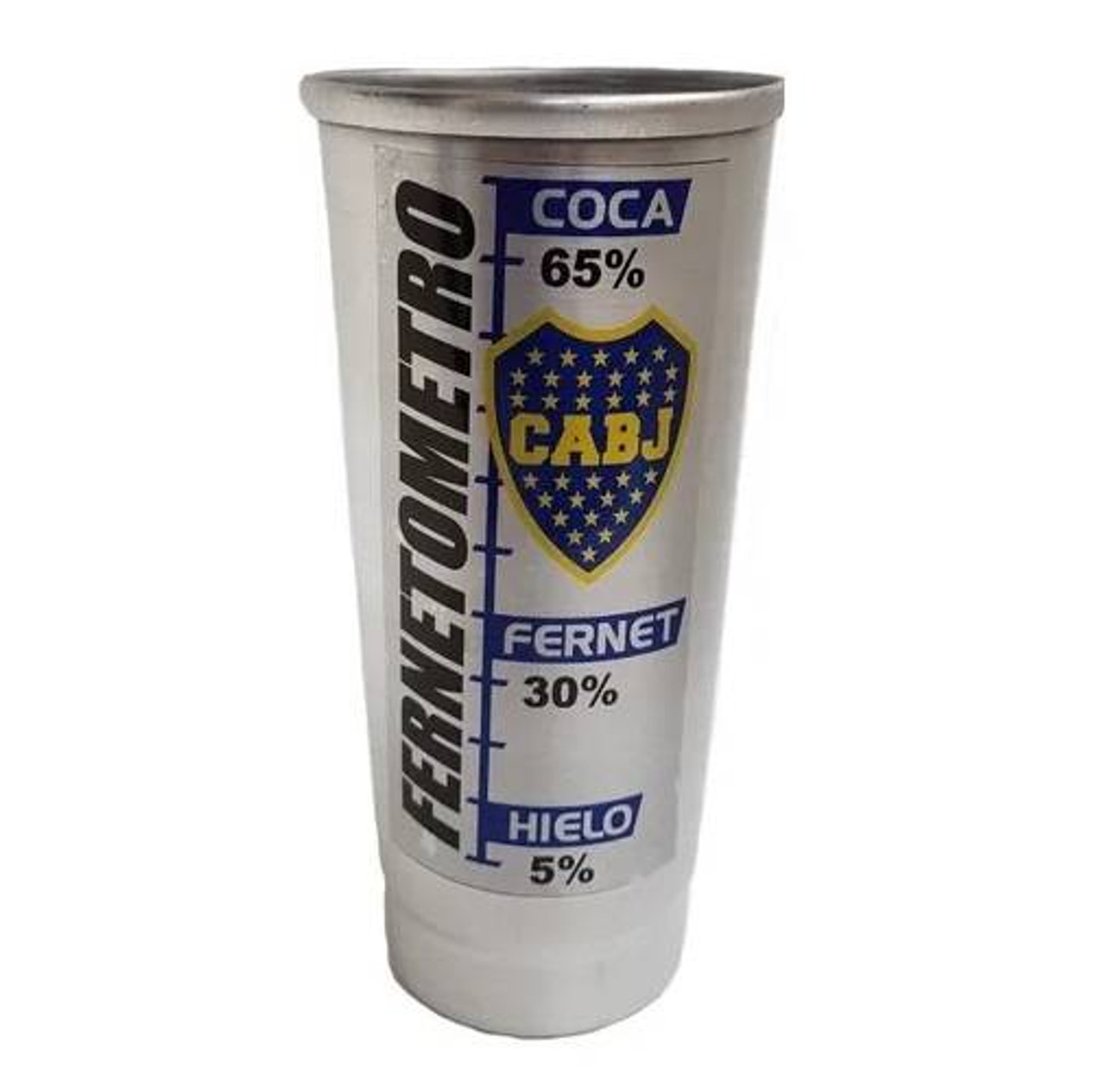 BOCA JUNIORS - Metal Thermos - 1 litro - Argentina Soccer - FOR MATE