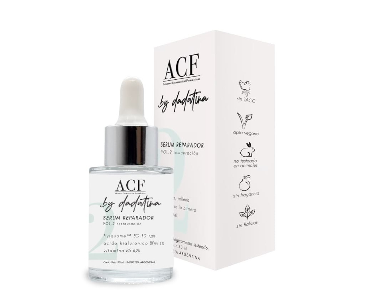 ACF Aceite Limpieza Facial Doble Limpieza Facial Cleanser Oil Makeup  Remover - Vegan & Cruelty Free by Dadatina, 115 ml / 3.88 fl oz - Pampa  Direct