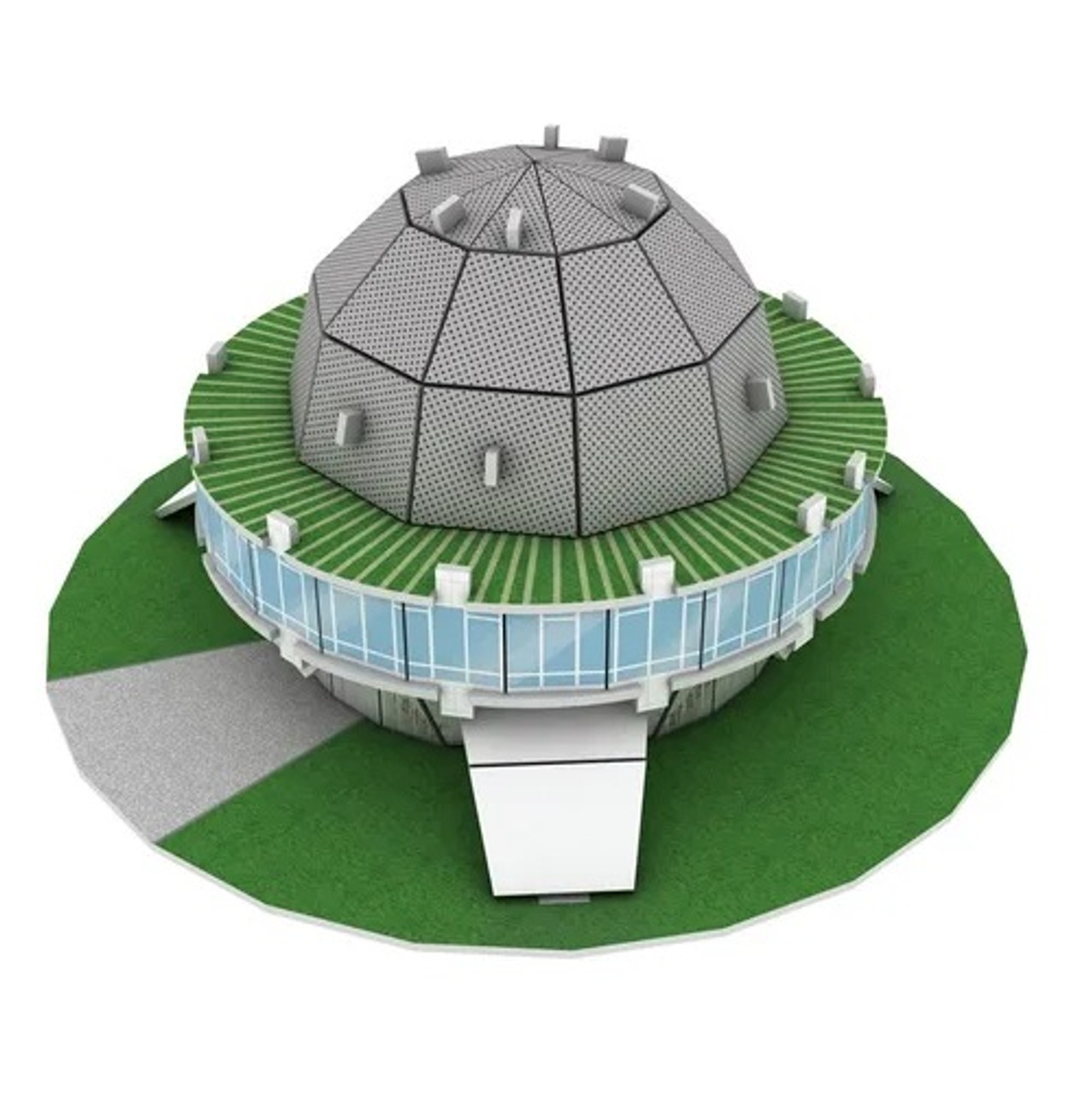 microondas láser Venta anticipada Rompecabezas 3D Planetario Galileo Galilei Buenos Aires 3D Jigsaw Puzzle  Planetary Architecture 16-Piece Game for Kids & Family, 14 cm x 14 cm x 7.1  cm - Pampa Direct