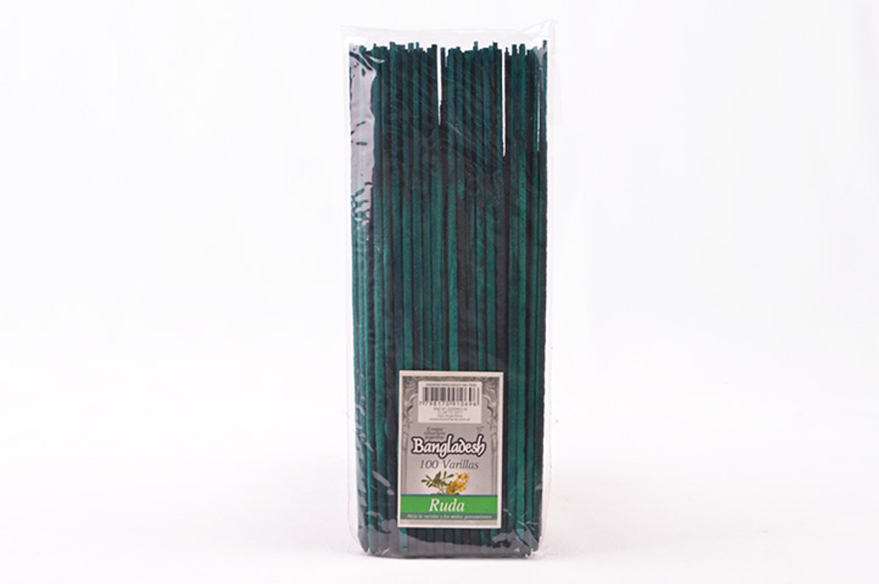 Sahumerios Triple Empaste Ruda Incense Sticks Long Burning Premium Ruda Rue  Large Sticks (50 units) - Pampa Direct