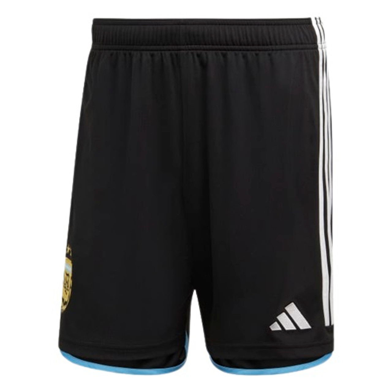Official Selección Argentina Soccer Jersey & Black Short - FIFA WorldCup Qatar 2022 Edition Pampa Direct