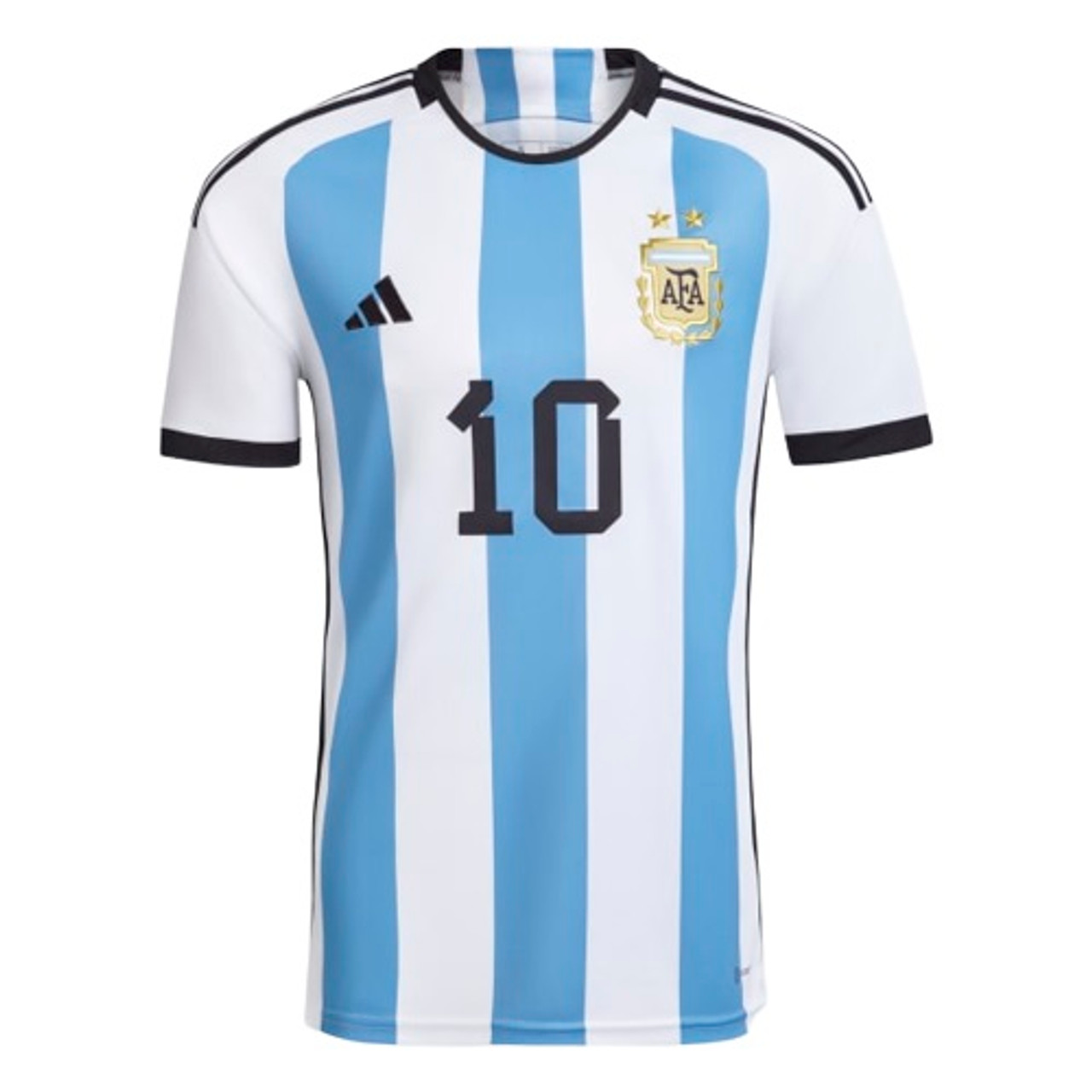 Camiseta Titular Messi Selección Argentina Camiseta Remera Titular Official  Soccer Team Shirt Argentina - FIFA World Cup Qatar 2022 Edition