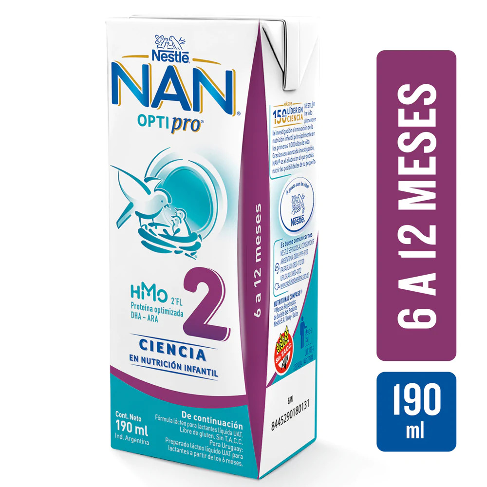 Nestlé Opti-Pro NAN 2, Follow-on Milk Formula from to 12 Months