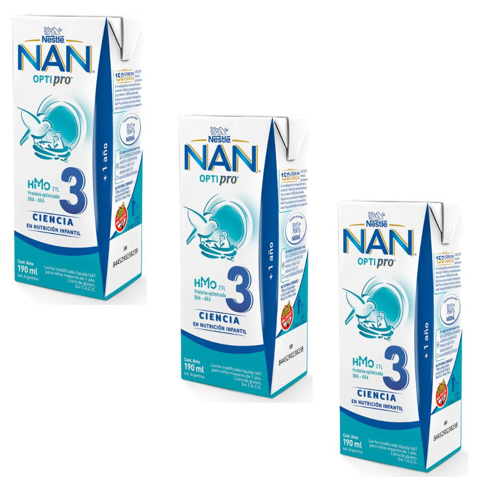 Nestlé Opti-Pro NAN 3, Modified Children's Milk Formula +1 Toddler