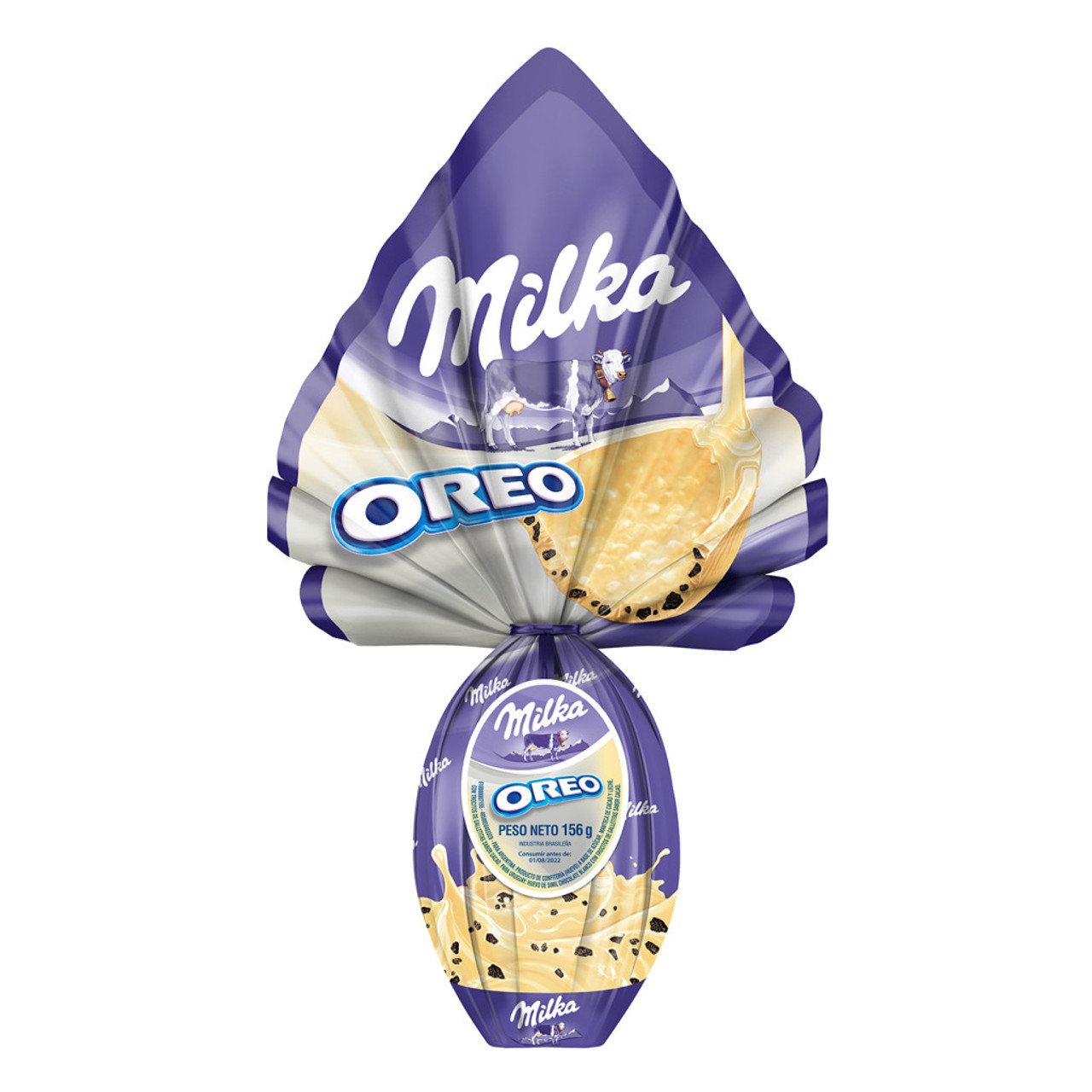 Milka White Chocolate Dipped Oreo Cookies, 119 g / 4.19 oz