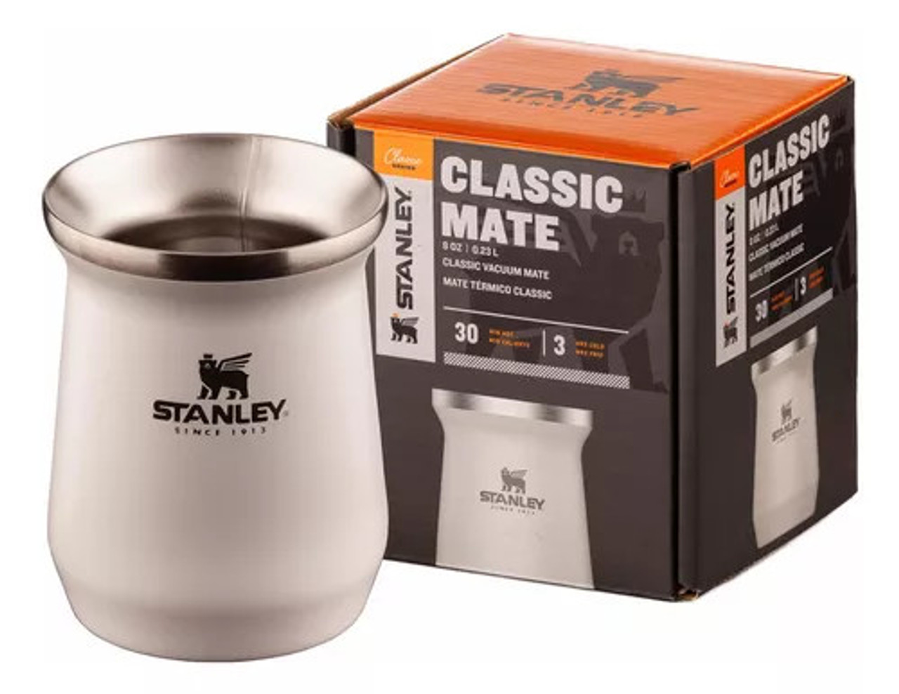 Mate System STANLEY Stainless Steel BLACK Fast Ship
