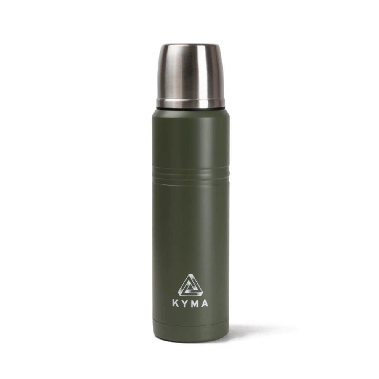 Kyma Mate Thermos - 1 Liter Capacity with Pouring Beak Cebador Tap Mate Gourd Thermos 1 L / 33.8 fl oz Cap (Various Colors Available) Green \/ Verde