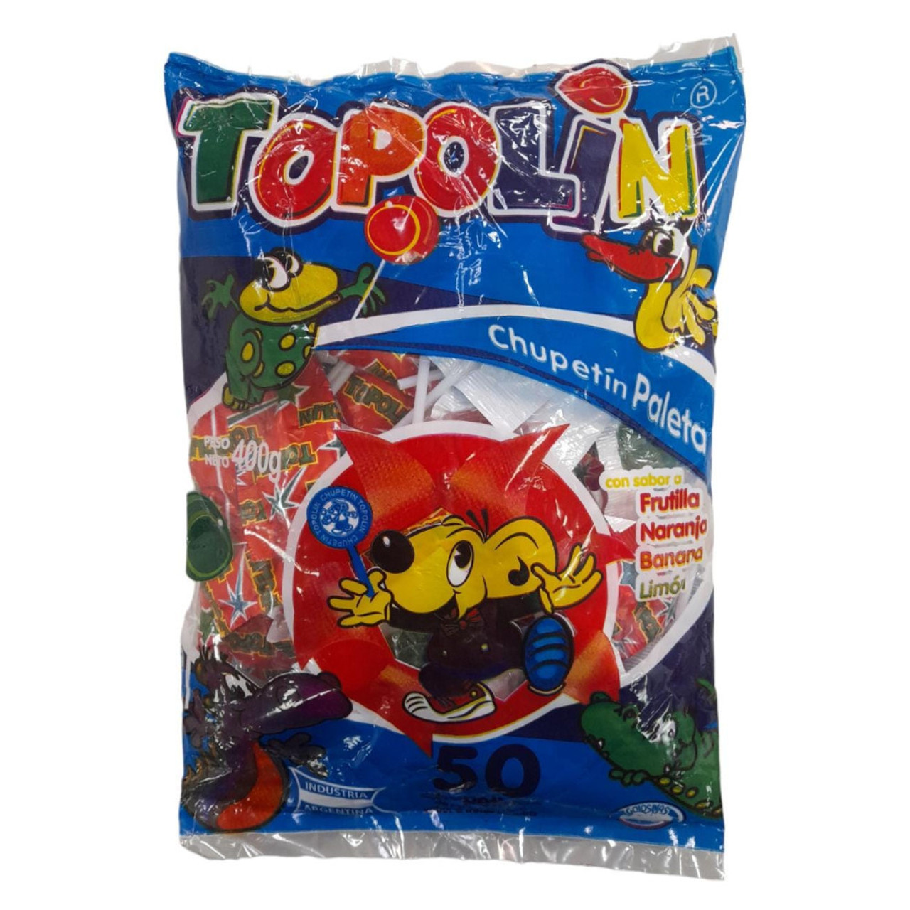 Chupa Chups Lollipops, Assorted Flavors in Box, 2LB Bulk Candy