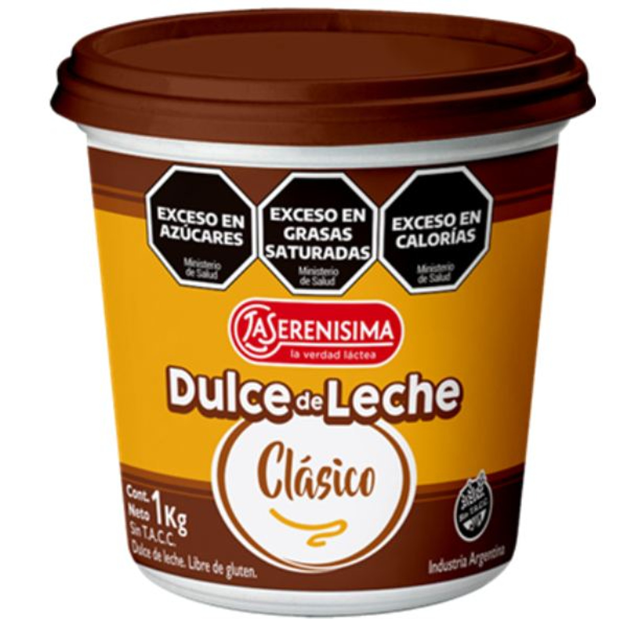 La Serenísima Classic Dulce de Leche Traditional Recipe, 1 kg / 2.2 lb  Super Value Jar
