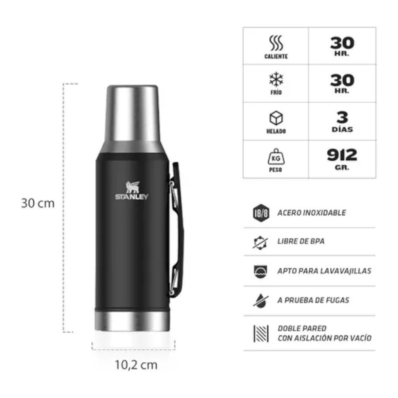 Buy Wholesale China 1.2l Vacuum Stanley Thermos & Stanley Thermos