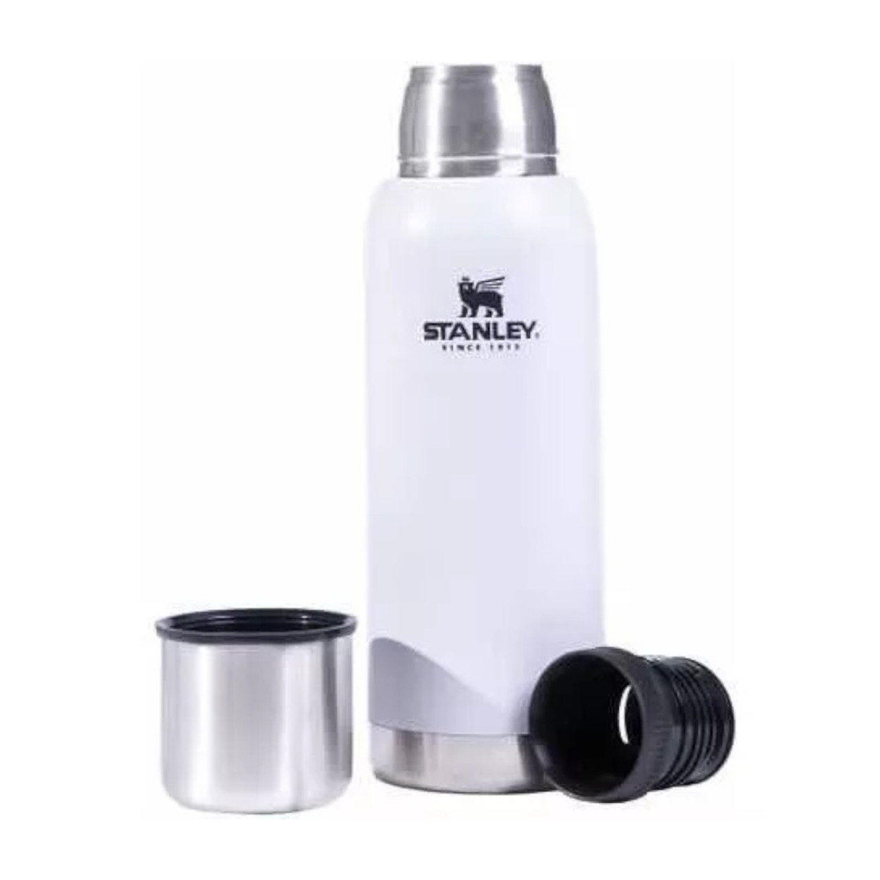 Stanley Polar White 1 L Stainless Steel Thermos - Insulated Travel Mug