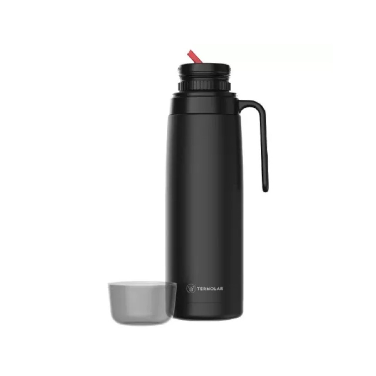 Termolar Click Mate Thermos 1 L - Lead Model with Handle & Pour Spout by  Kyma