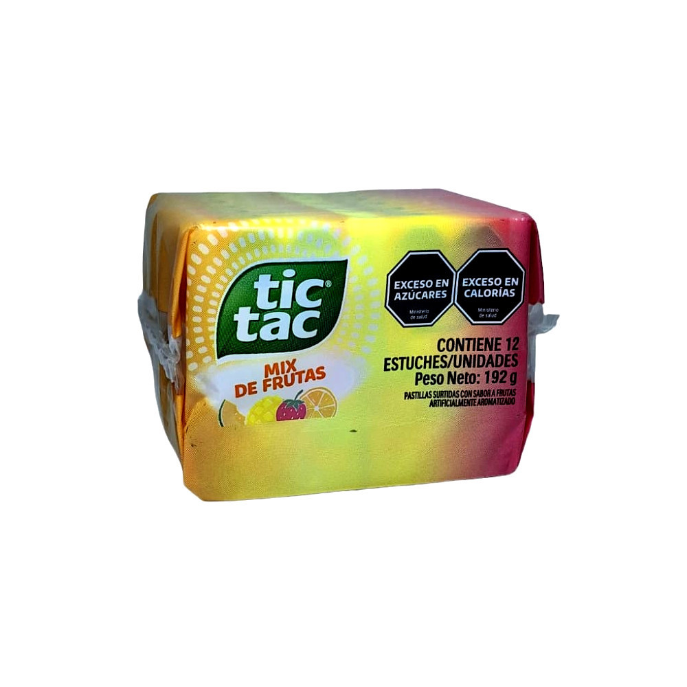 Tic Tac Pastillas Mix Frutal Breath Flavor Candies, 16 g / 0.56 oz