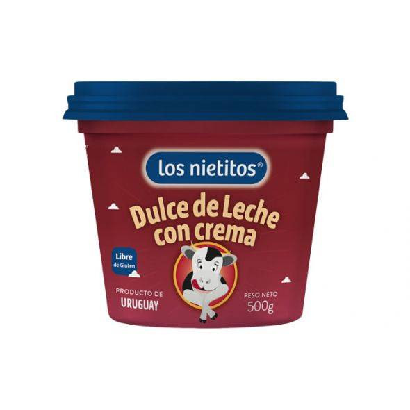 Los Nietitos Dulce de Leche Clásico con Crema Classic Caramel with ...