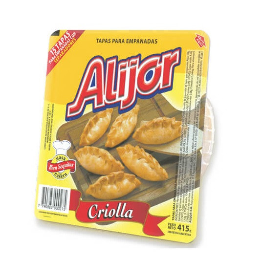 Alijor Tapa De Empanadas Criollas Caseras Classic Empanadas Dough Discs
