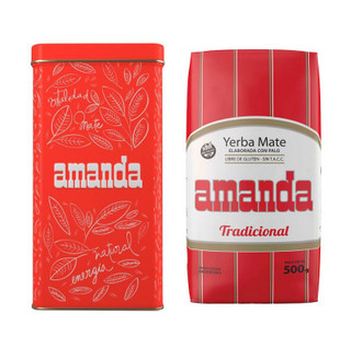 Amanda Tradicional Yerba Mate + Yerbera
