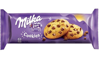 Milka Cookies Galletitas Con Chispas Sweet Cookies with Milka Chocolate Chips, 158 g / 5.5 oz (pack of 3) Milka Cookies Galletitas Con Chispas Sweet Cookies with Milka Chocolate Chips, 158 g / 5.5 oz (pack of 3)