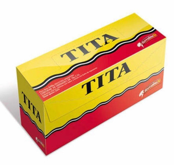 Tita Chocolate Coated Cookie With Lemon Cream Filling, 36 cookies x 18 g / 0.63 oz family box Tita Chocolate Coated Cookie With Lemon Cream Filling, 36 cookies x 18 g / 0.63 oz family box