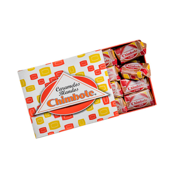 Chimbote Soft Caramel Candy Caramelos de Dulce de Leche, 480 g / 16.93 oz (box of 24)