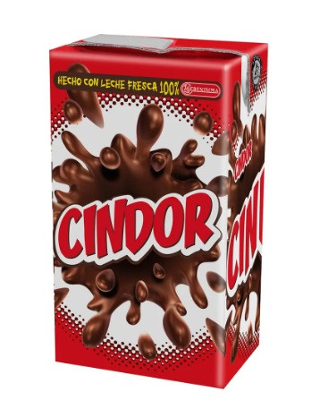 Cindor Chocolatada Classic Milk Chocolate Tetrapack, 1 L / 33.8 fl oz