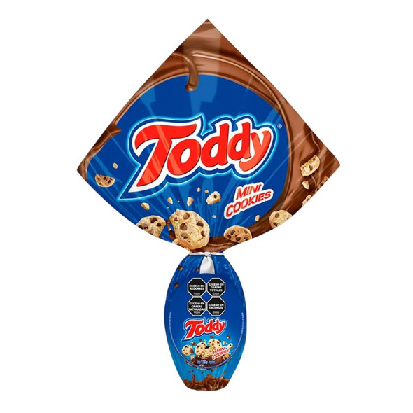 Toddy Milk Chocolate Easter Egg with Sweet Cookies & Chocolate Chips, 126 g / 4.44 oz