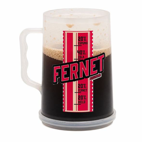 Chopp Beverage Chiller for Beer and Fernet Vaso Refrigerante , 400 ml / 13.5 oz capacity