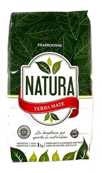 Oroye Yerba Mate Suave Elaborada con Palo Soft Yerba Mate, 1 kg / 2.2 lb