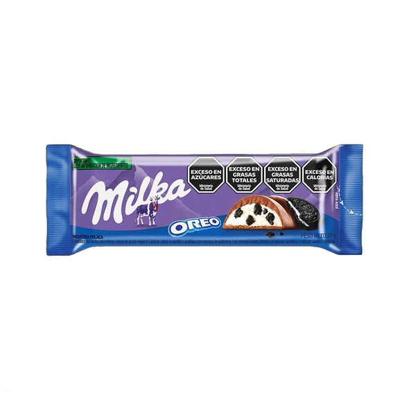 Milka Oreo Chocolate Bars Oreo Filling Barritas de Chocolate con Relleno de Oreo, 37 g / 1.3 oz (pack of 3)