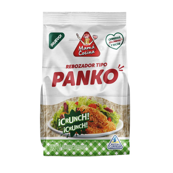 Mamá Cocina Panko-Style Breadcrumb Coating Rebozador Tipo Panko, 400 g / 14 oz