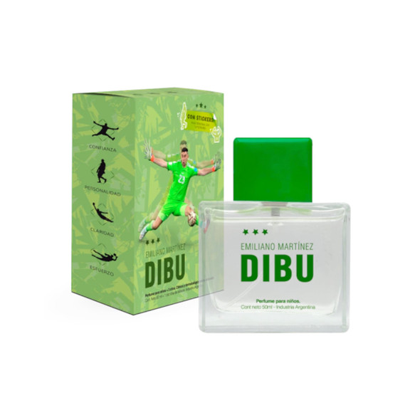 Dibu Emiliano Martínez Perfume Kid's Fragrance with Stickers, 50 ml / 1.7 oz