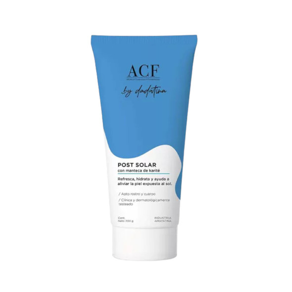 ACF Post Solar with Shea Butter for Face & Body by Dadatina, 200 g / 7oz
