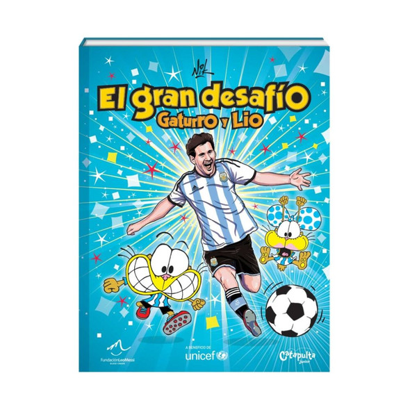 El Gran Desafío: Gaturro y Lio Illustrated Book for Children by Nik - Editorial Catapulta (Spanish)