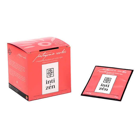 Inti Zen Tea Patagonia Rooibos - Red Fruit Rooibos Infusion (box of 15 tea bags)