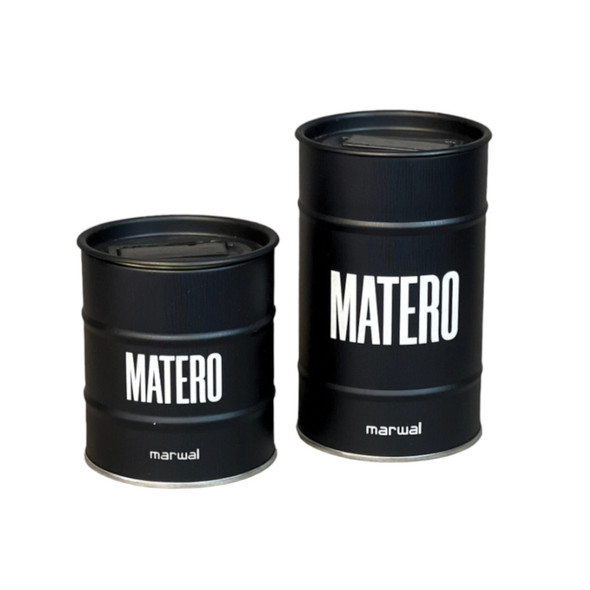 Set de Yerbero with Pouring Spout Premium Yerba Mate Container by Made in Mate, Capacity 350 g / 12 oz