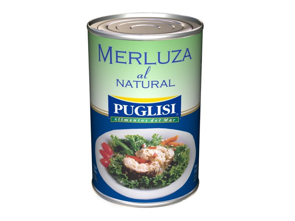 Puglisi Merluza Natural Hake in Can, 255 g / 8.9 oz