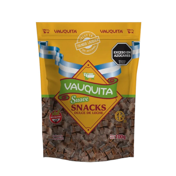 Vauquita Gluten-Free Soft Dulce de Leche Snacks, 100 g / 3.53 oz