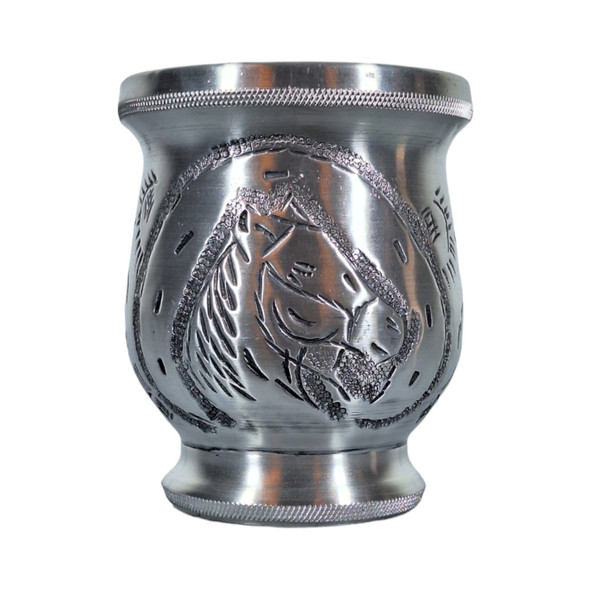 Mate Handcrafted Wooden Mate Cup Lined in Aluminum with AFA 3