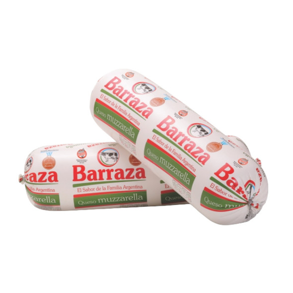 Barraza Cheese Whole Mozzarella Cheese Gluten-Free Queso Muzzarella, 3 kg / 6.6 lb