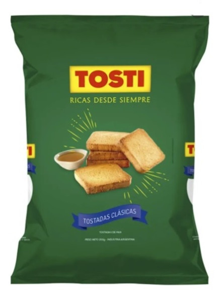 Tosti Classic Toasts, 200 g / 7.05 oz 