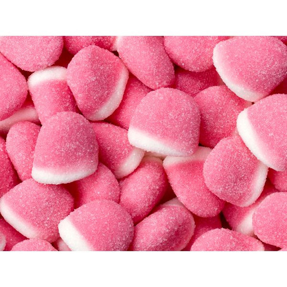 Yummy Gomitas Frutillas Con Crema Strawberry & Cream Gummies Puffs - Gluten Free, 150 g / 5.29 oz bag