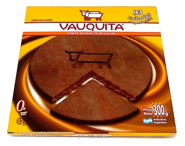 Vauquita Classic Dulce de Leche Cake, 300 g / 10.58 oz 