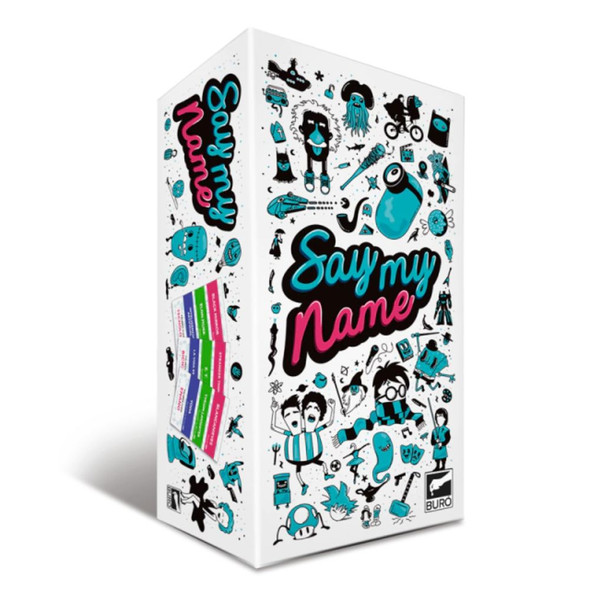 Buró Say My Name Juegos de Previa - Card Game for Fun Parties