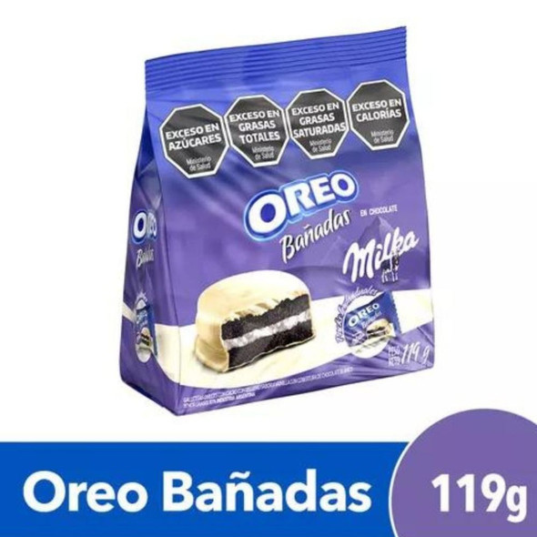 Oreo Bañadas En Chocolate White Chocolate Covered Oreo, 119 g / 4.19 oz  (pack of 3)