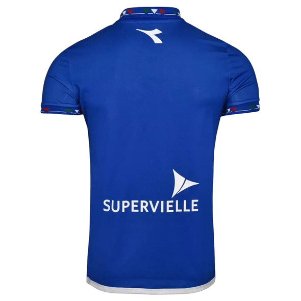 Diadora Polo Shirt Vélez Sarsfield Alternate Jersey 2023, Blue, Men's Sportswear