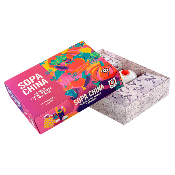 Ruibal Sopa China Family Card Game With Bell for 2-4 Players, Ages 4+ by Ruibal