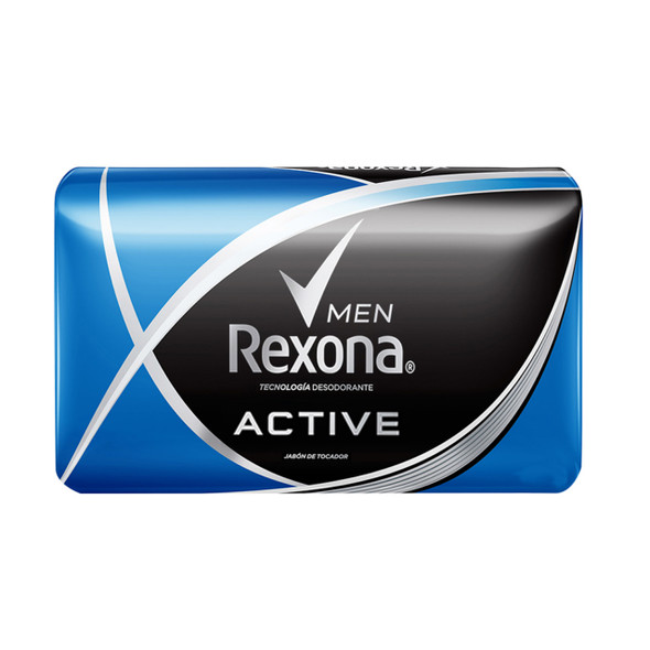 Rexona Active Frescura Energizante Soap Sensible Fresh Soap Bar Full Body Wash, 125 g / 4.4 oz
