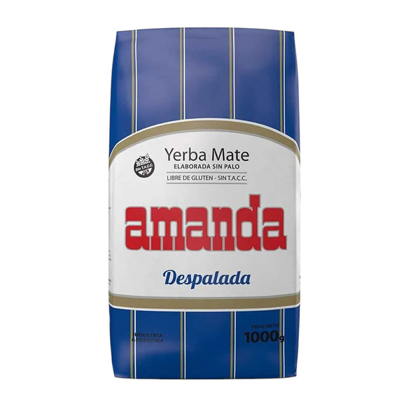 Amanda Despalada Yerba Mate Low Powder Content, 1 kg / 2.2 lb
