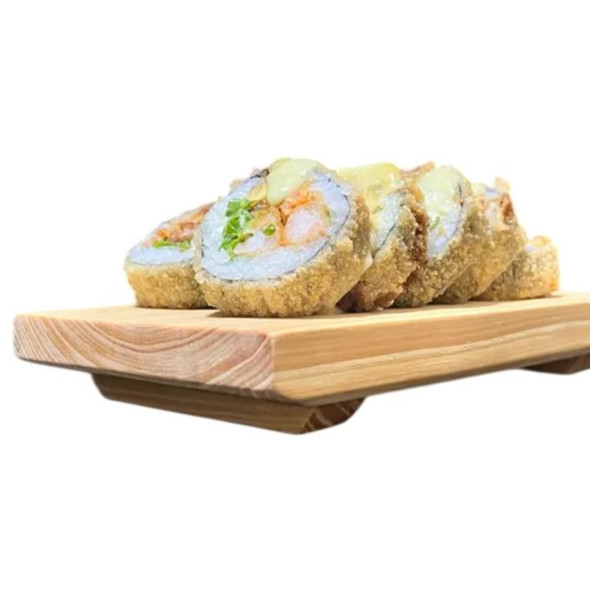 Eucalyptus Wood Sushi Board  – Perfect for Sushi Presentation, 14 cm x 29 cm / 5.51" x  11.41"